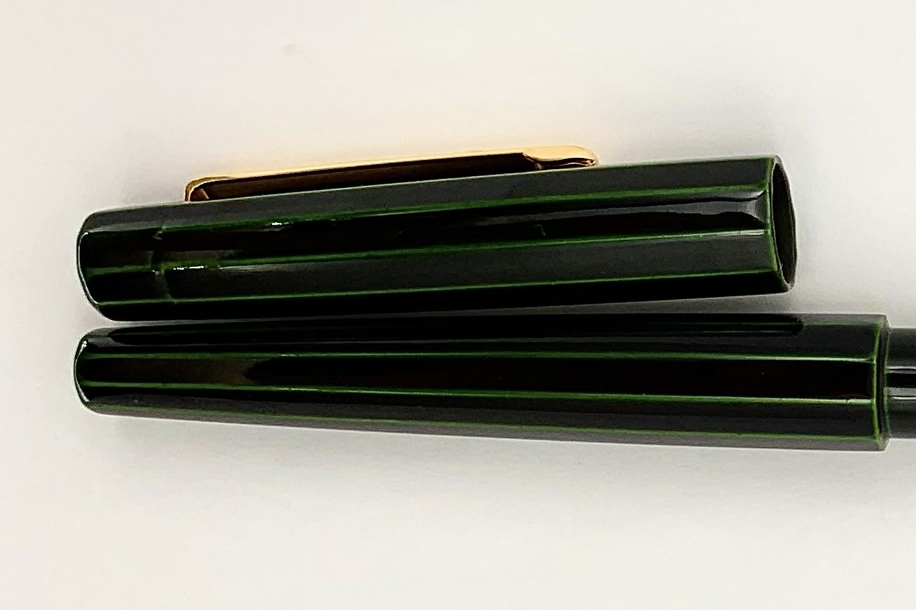 NakayaDecapodWriterMidoriTamenuriSTFountainPen_I